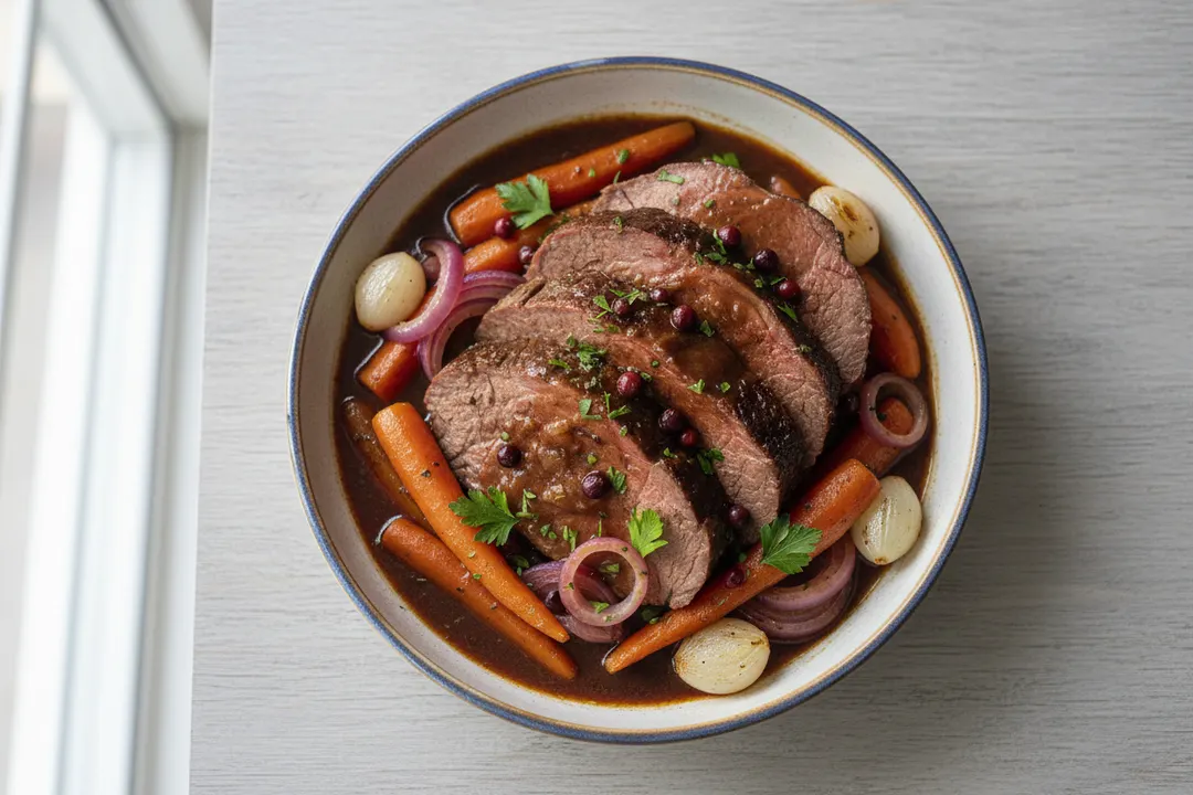 Deutscher Schmorbraten (Sauerbraten)