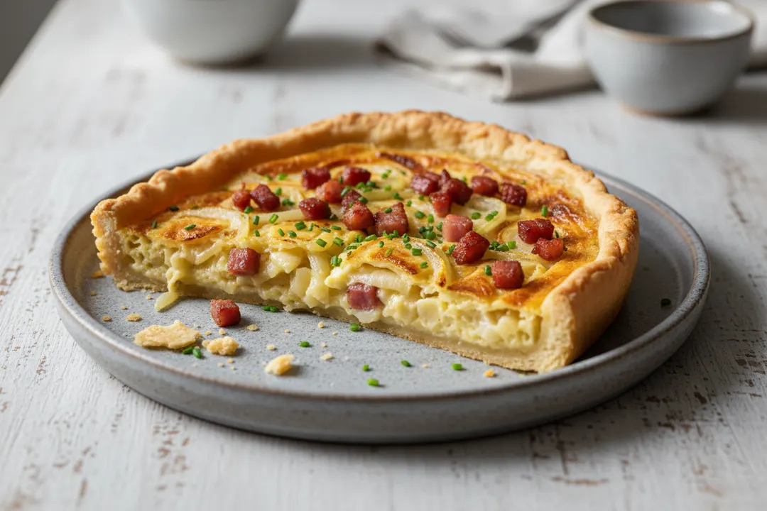 Schwäbischer Zwiebelkuchen (Zwiebelkuchen)