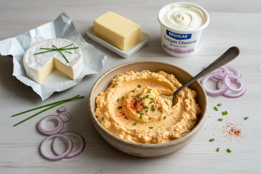 Bayerischer Obatzda-Käse-Dip (Obatzda)