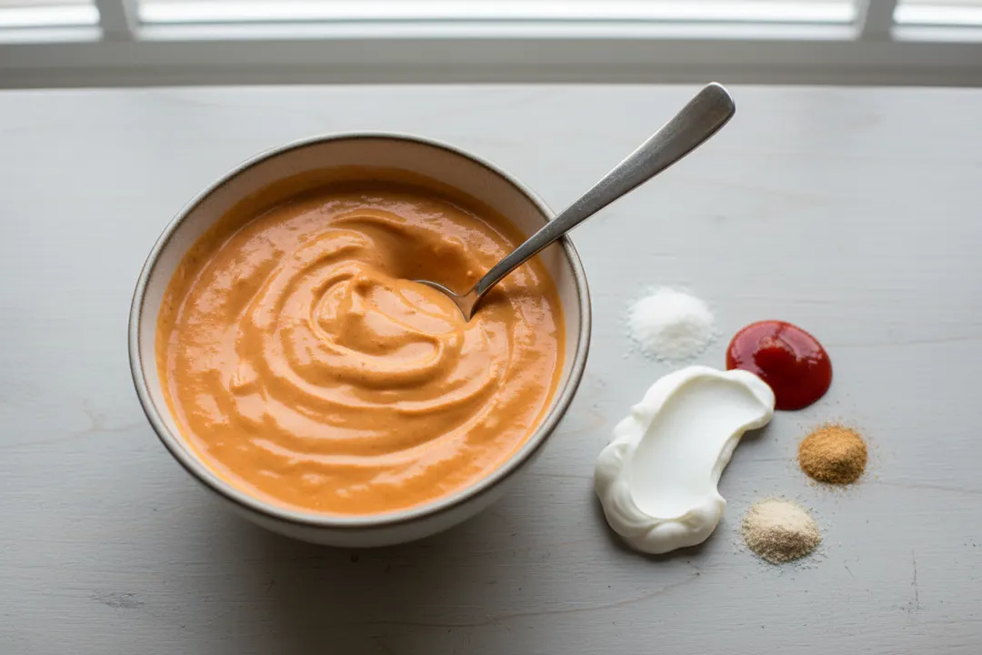 Büffel-Joghurt-Sauce