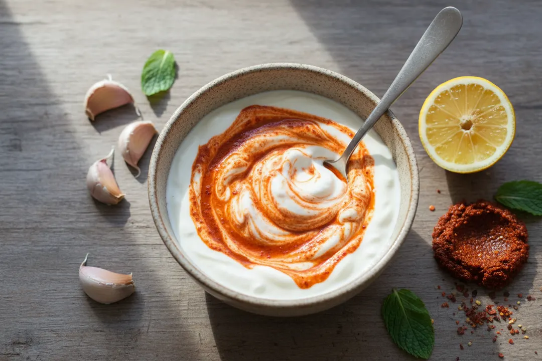 Harissa-Joghurtsauce