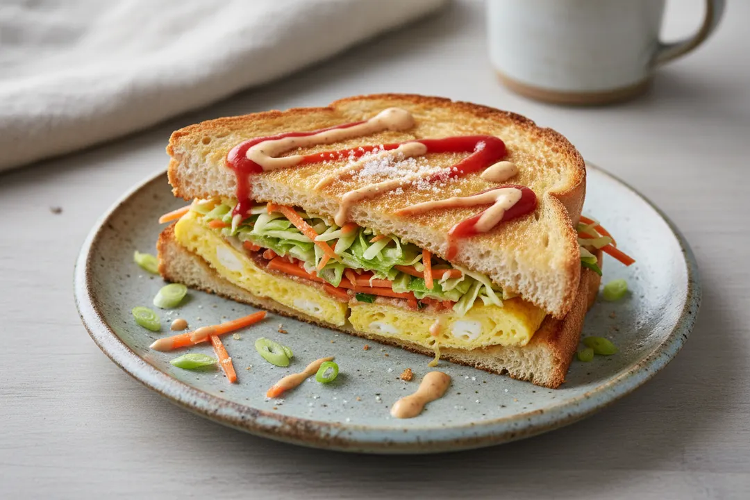 Koreanischer Street Toast (Gilgeori Toast)