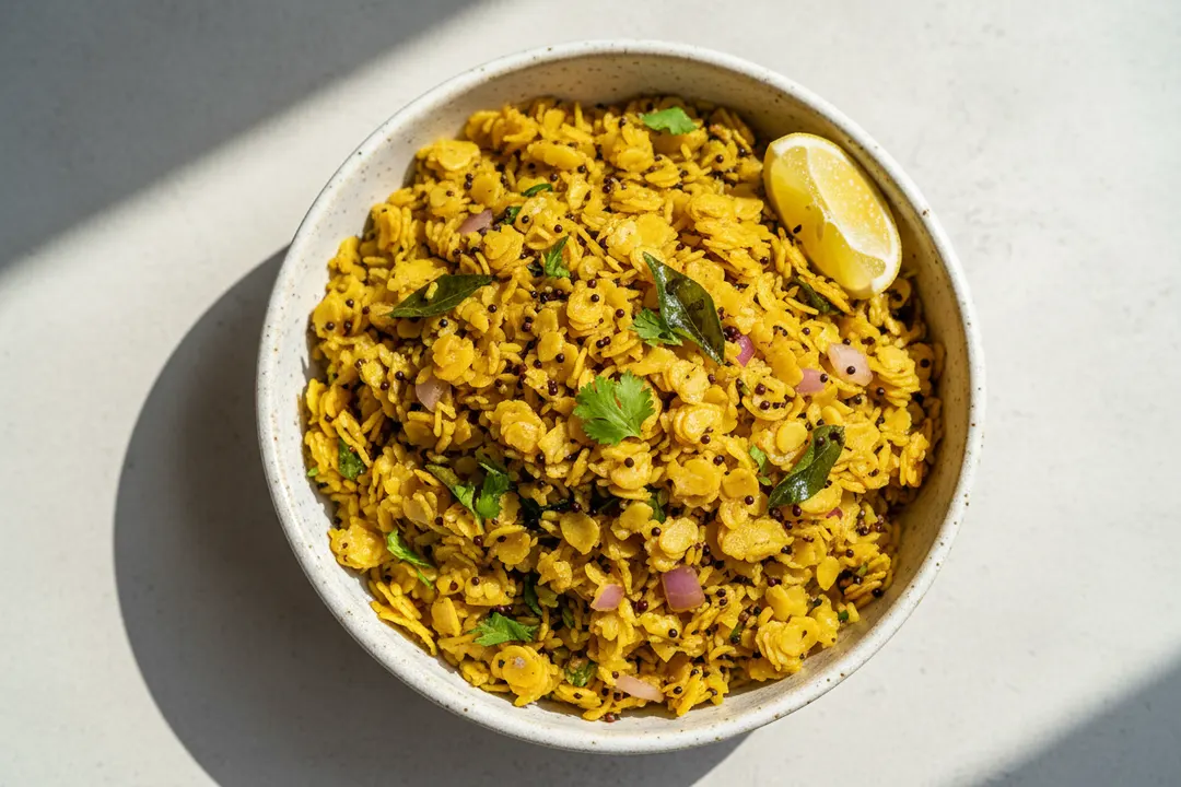 Poha (Indian Flattened Rice)