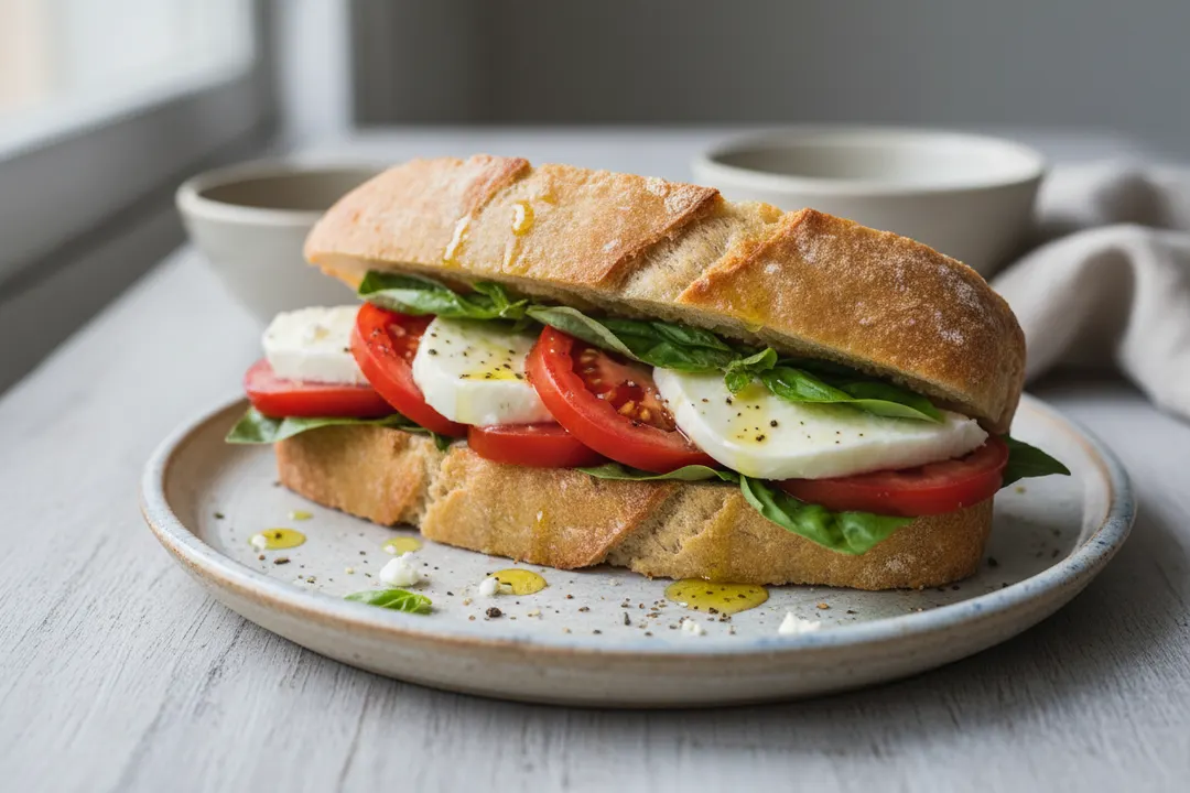 Caprese-Sandwich