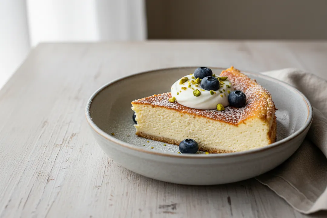 Griechischer Joghurt-Protein-Käsekuchen