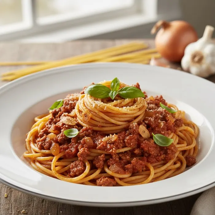 Klassische Spaghetti Bolognese