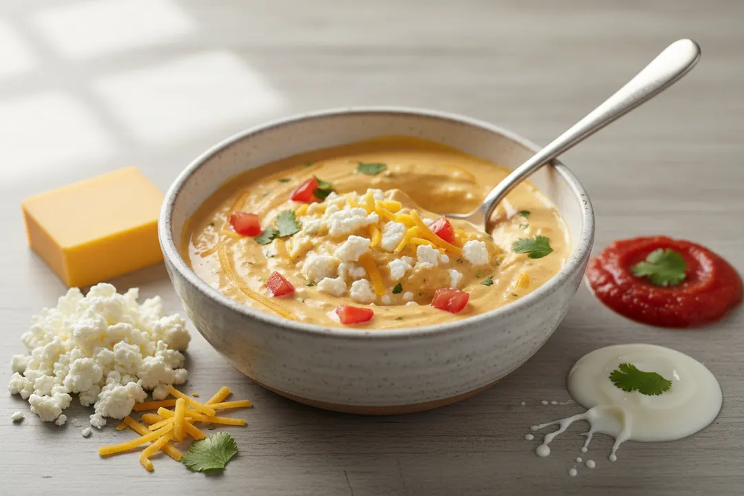 Hüttenkäse-Queso-Dip