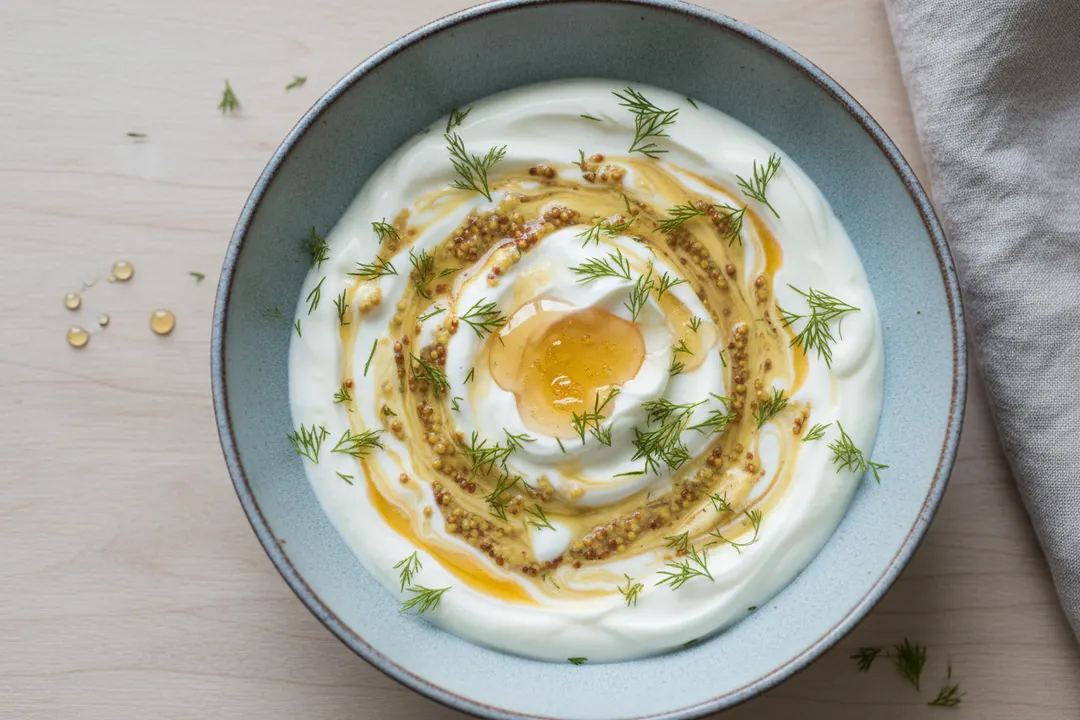 Skyr-Senf-Dill (Hovmästarsås)