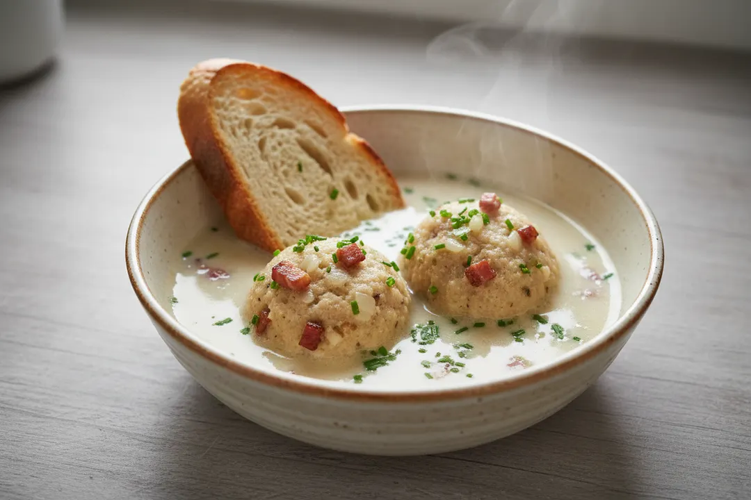 Speckknödelsuppe