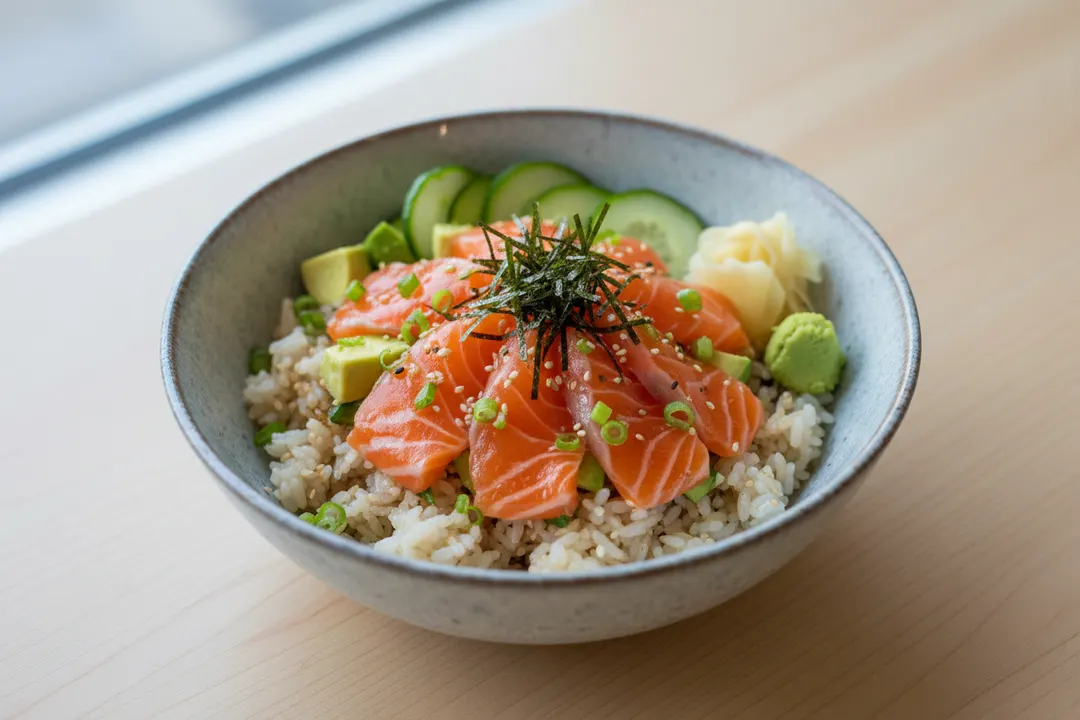 Chirashi-Sushi-Schüssel