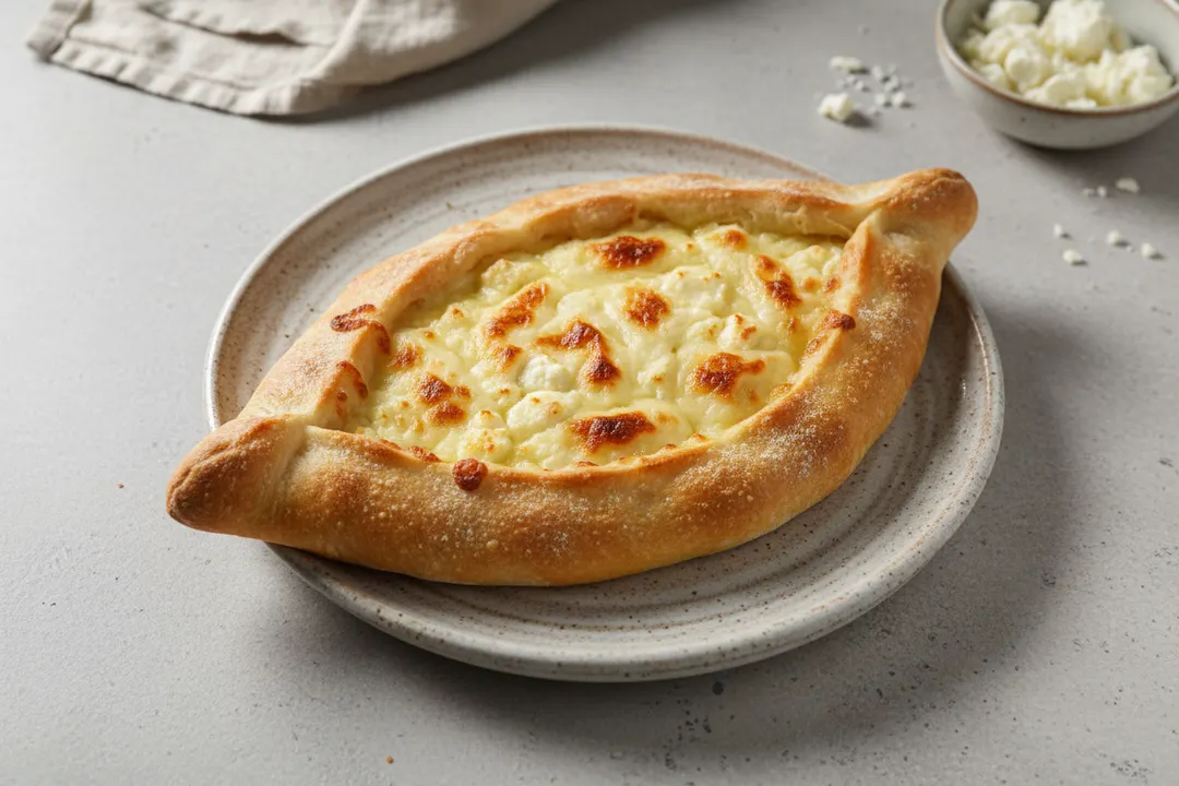 Türkisches Pide mit Käse