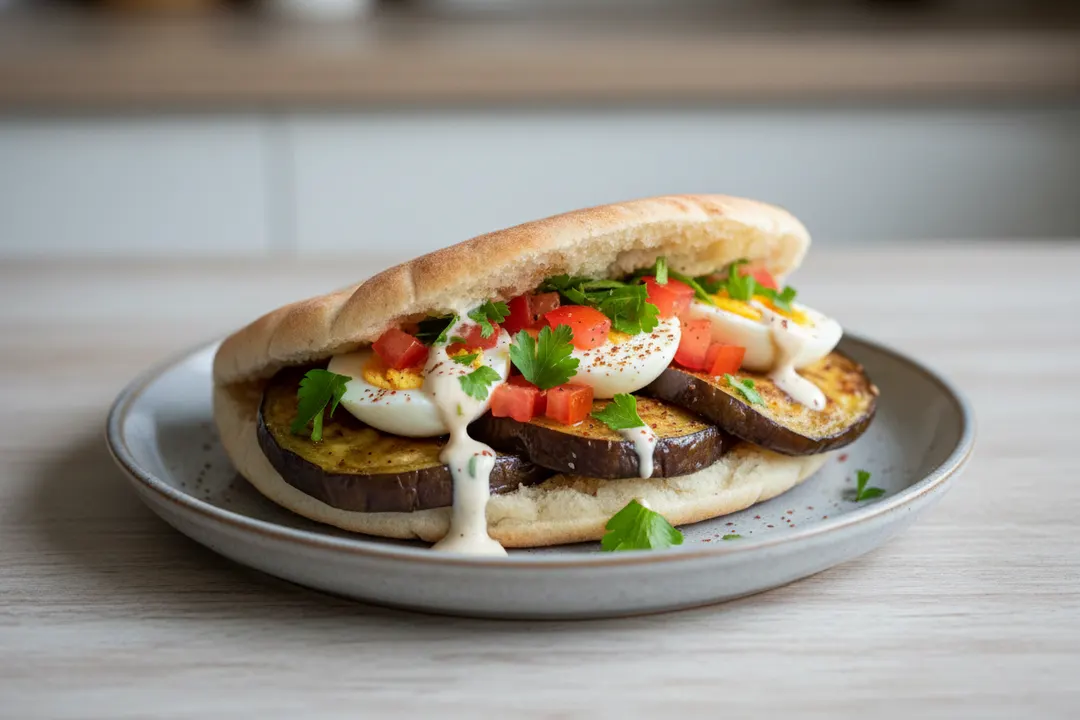 Sabich-Sandwich