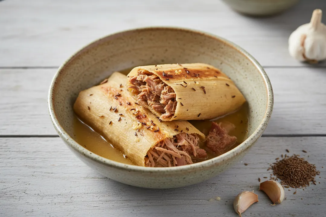 Schweinefleisch-Tamales