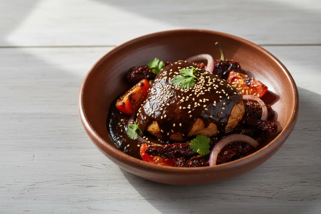Mole Poblano mit Huhn