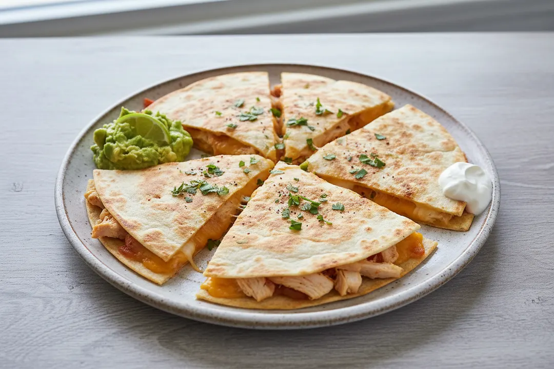 Quesadilla mit Hühnchen