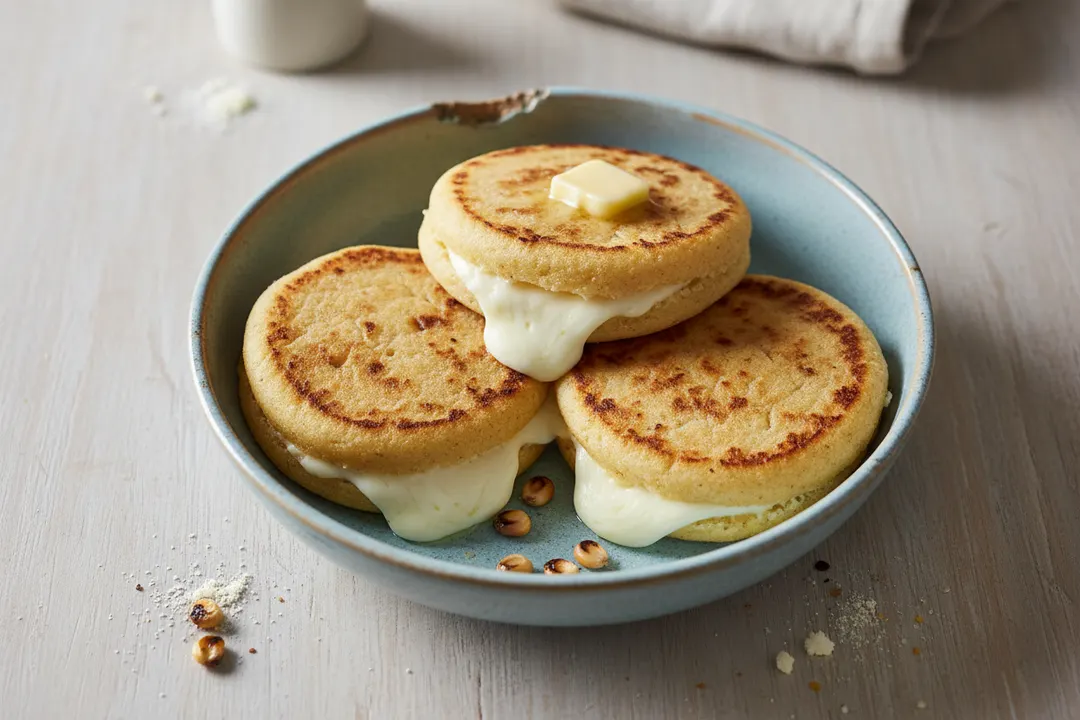 Arepas con Queso