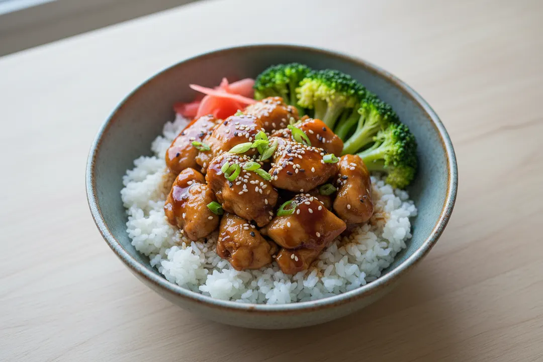 Teriyaki-Hühnerschüssel