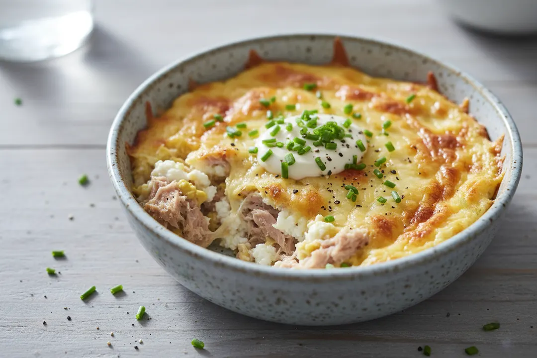 Thunfisch-Hüttenkäseschmelze