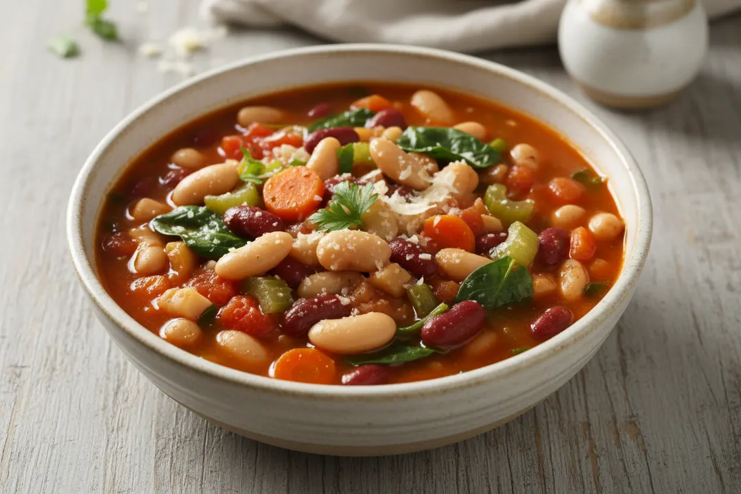 Minestrone mit Bohnen