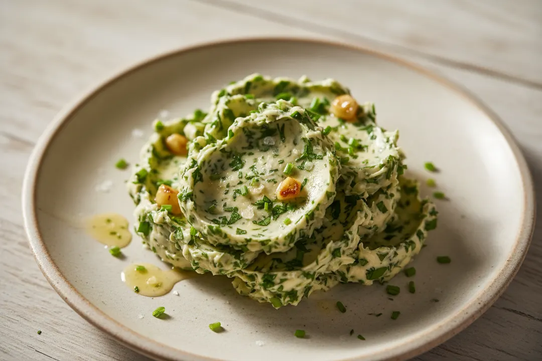 Knoblauch-Kräuterbutter