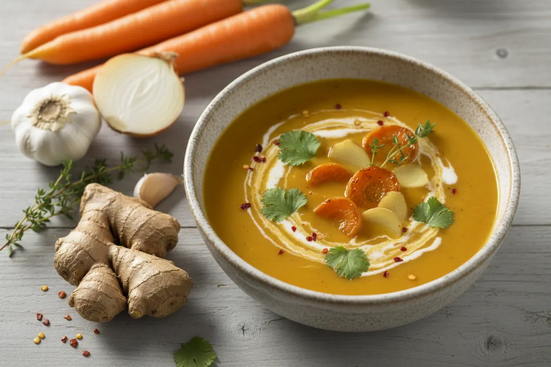 Karotten-Ingwer-Suppe