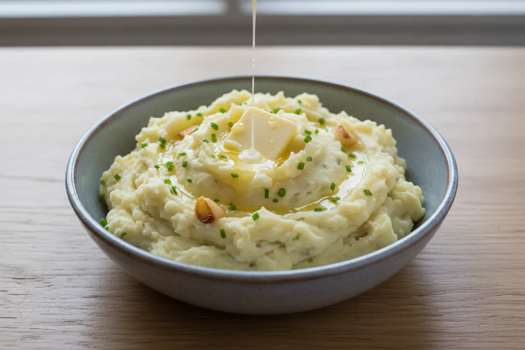Knoblauch-Kartoffelpüree