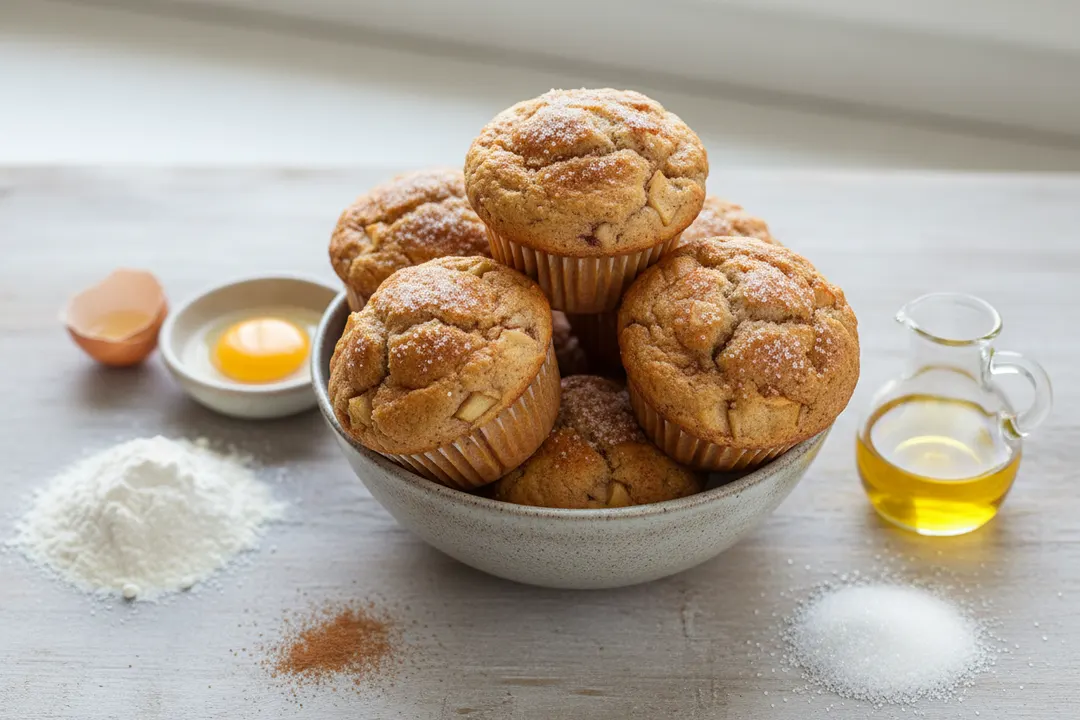 Apfel-Zimt-Muffins