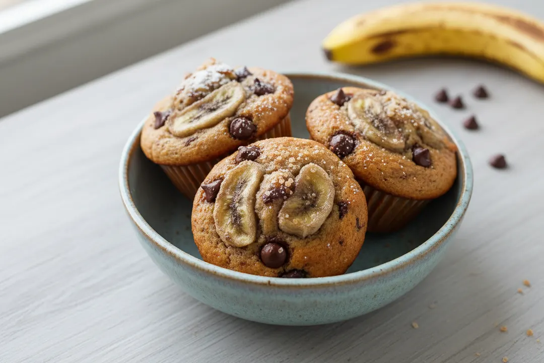 Schokoladen-Bananen-Muffins