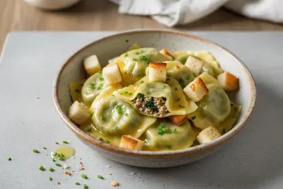 Schwäbische Fleischtaschen (Maultaschen)