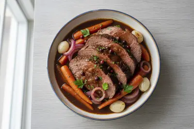 Deutscher Schmorbraten (Sauerbraten)