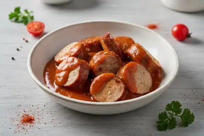 Currywurst mit Curryketchup