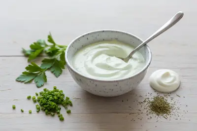 Skyr-Kräuter-Dip (Skyr-Kräuterdip)