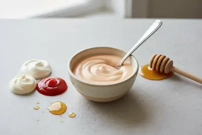 Leichte Yum-Yum-Sauce (Greek Yogurt)