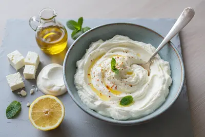 Schlagsahne-Feta-Dip