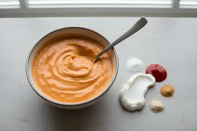 Büffel-Joghurt-Sauce