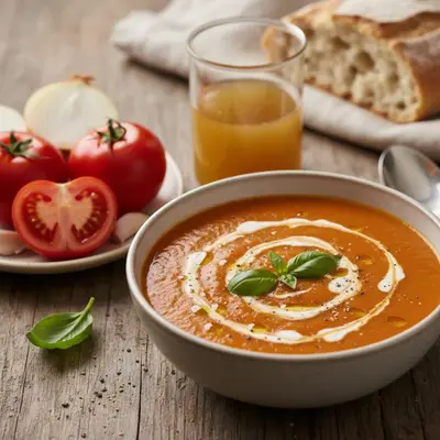 Creamy Tomato Basil Soup