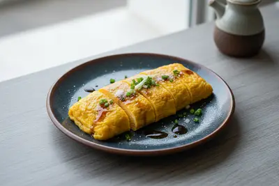 Japanisches gerolltes Omelett (Tamagoyaki)
