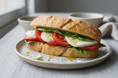 Caprese-Sandwich