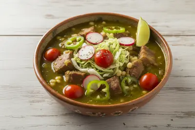 Mexikanisches Pozole Verde