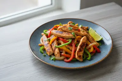 Hühnchen-Fajitas