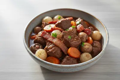 Rindfleisch Bourguignon
