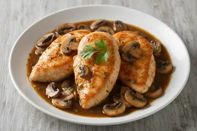 Hühnchen-Marsala