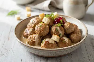 Schwedische Fleischbällchen (Köttbullar)