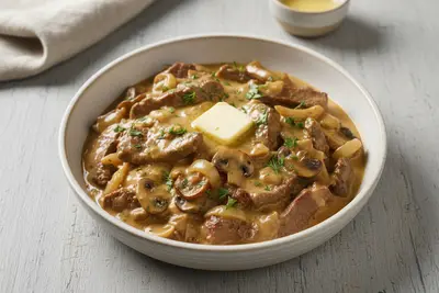 Beef Stroganoff