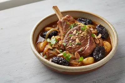 Marokkanische Lamm-Tajine mit Pflaumen
