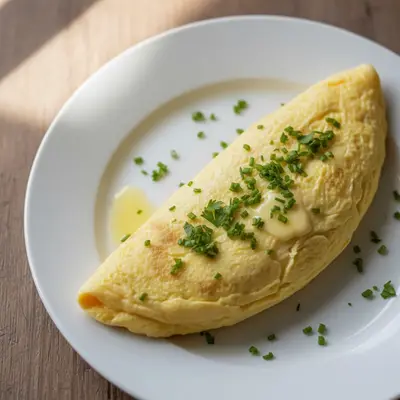 Classic French Omelette with Herbs