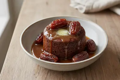 Klebriger Toffee-Pudding