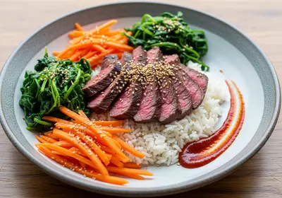 Rindfleisch Bibimbap