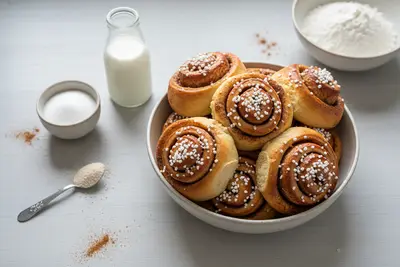 Kanelbullar (Zimtschnecken)