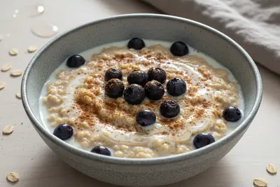 Porridge mit Beeren